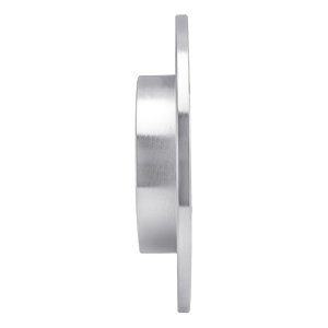 Buick Lucerne Brake Rotor (1) - Rear Right - R1 Concepts - Drilled & Slotted - Silver - `06-`11